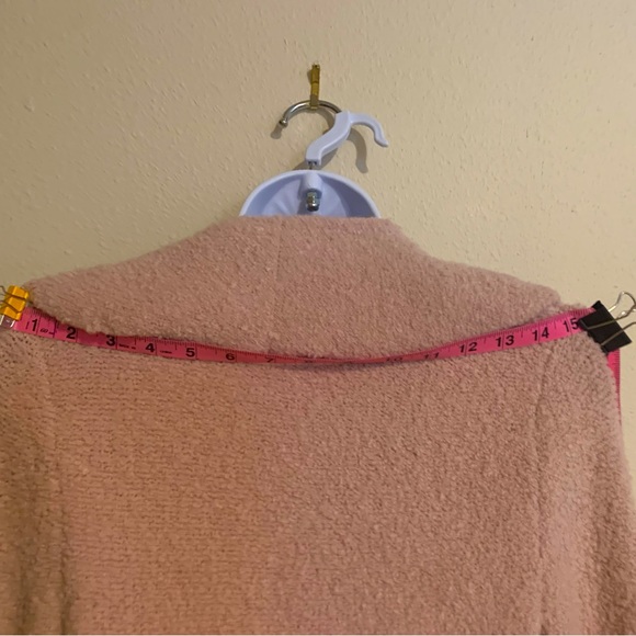 Moda International Pink Ruffle Sweater - Picture 3 of 5